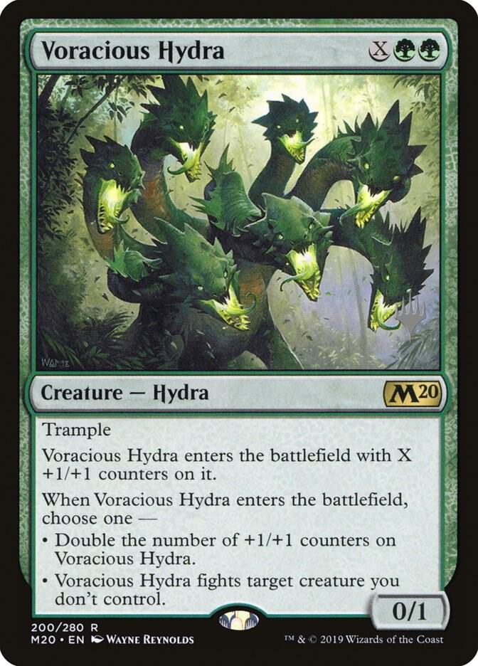 Voracious Hydra 200 card from Promo Pack: Core Set 2020