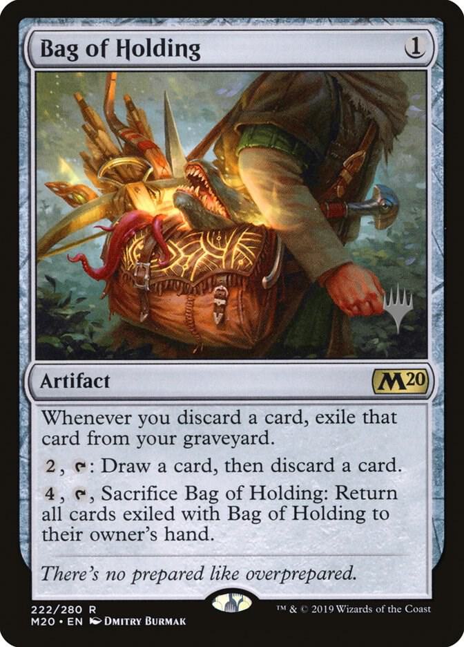 Bag of Holding 222 card from Promo Pack: Core Set 2020