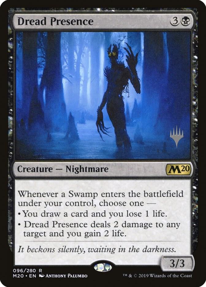 Dread Presence 96 card from Promo Pack: Core Set 2020