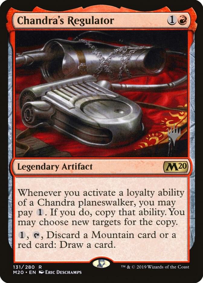 Chandra's Regulator 131 card from Promo Pack: Core Set 2020