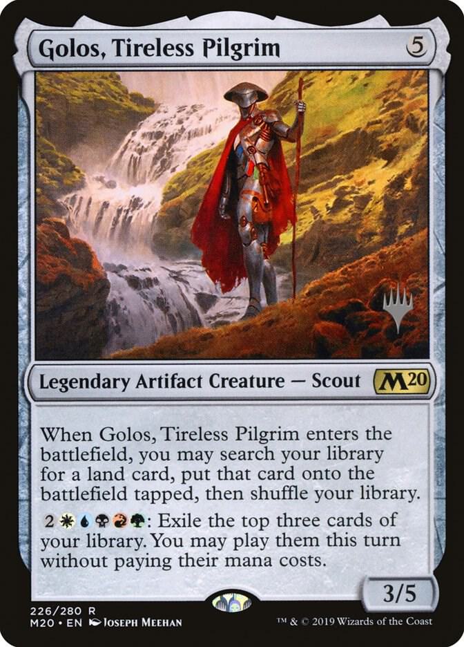 Golos, Tireless Pilgrim 226 card from Promo Pack: Core Set 2020
