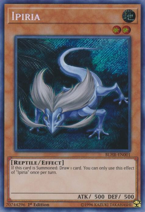 Ipiria BLHR-EN001 card from Battles of Legend: Hero's Revenge