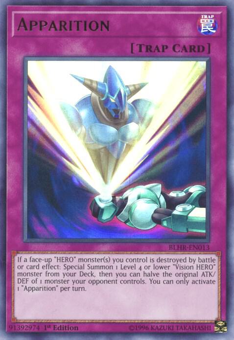 Apparition BLHR-EN013 card from Battles of Legend: Hero's Revenge