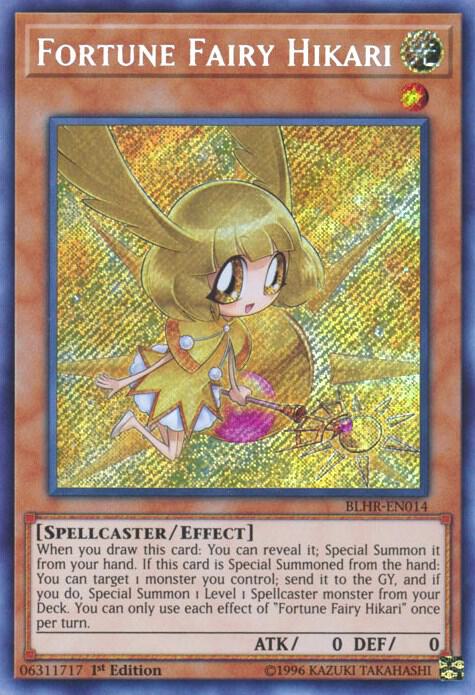 Fortune Fairy Hikari BLHR-EN014 card from Battles of Legend: Hero's Revenge