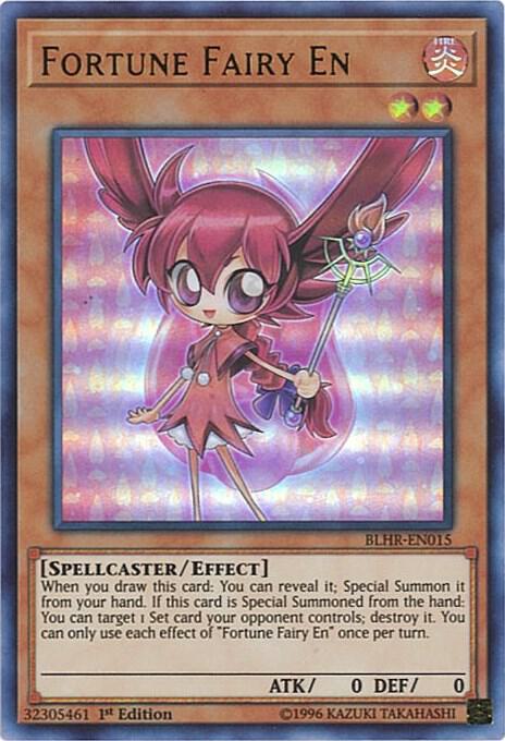 Fortune Fairy En BLHR-EN015 card from Battles of Legend: Hero's Revenge