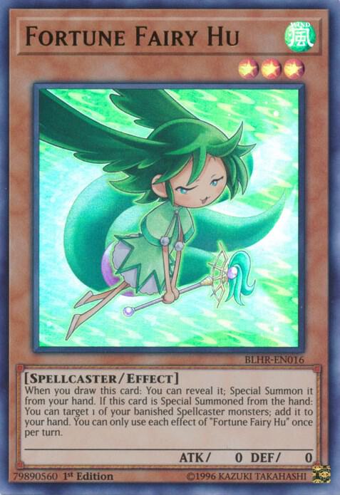 Fortune Fairy Hu BLHR-EN016 card from Battles of Legend: Hero's Revenge