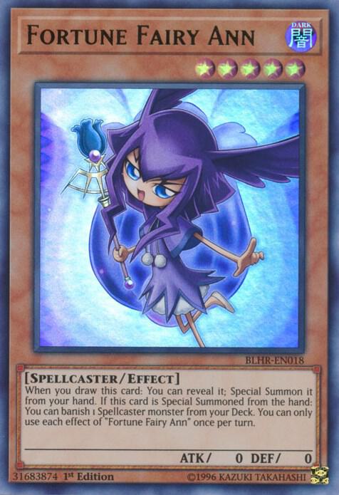 Fortune Fairy Ann BLHR-EN018 card from Battles of Legend: Hero's Revenge