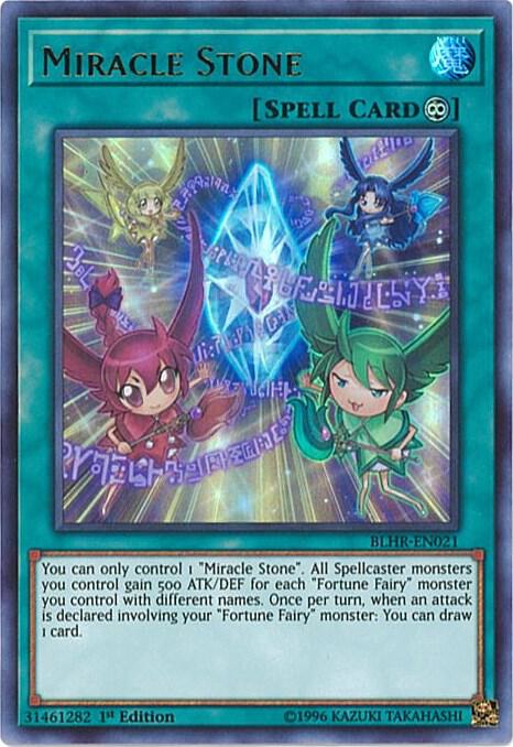 Miracle Stone BLHR-EN021 card from Battles of Legend: Hero's Revenge