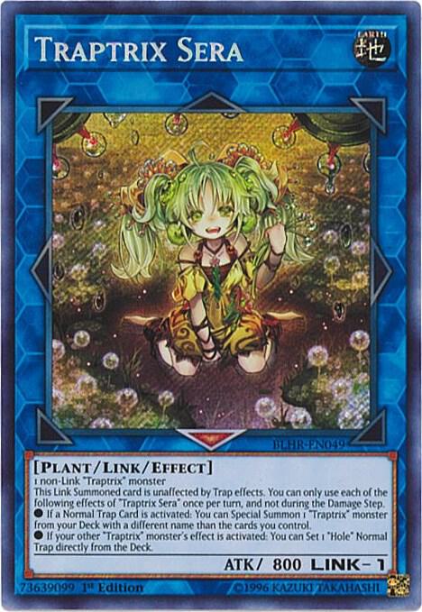 Traptrix Sera BLHR-EN049 card from Battles of Legend: Hero's Revenge