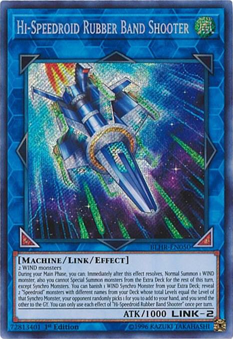 Hi-Speedroid Rubber Band Shooter BLHR-EN050 card from Battles of Legend: Hero's Revenge