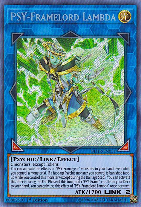 PSY-Framelord Lambda BLHR-EN051 card from Battles of Legend: Hero's Revenge
