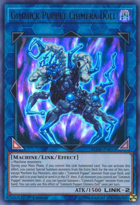 Gimmick Puppet Chimera Doll BLHR-EN053 card from Battles of Legend: Hero's Revenge