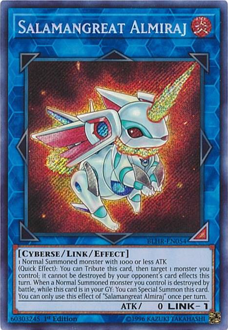Salamangreat Almiraj BLHR-EN054 card from Battles of Legend: Hero's Revenge