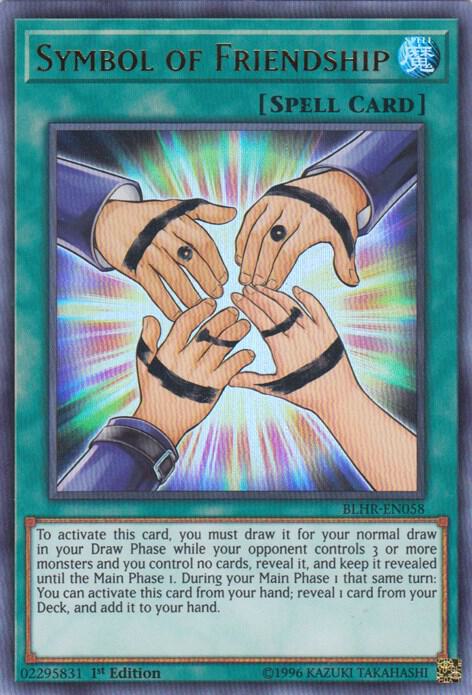 Symbol of Friendship BLHR-EN058 card from Battles of Legend: Hero's Revenge