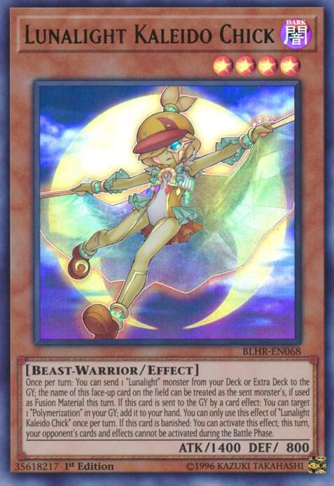 Lunalight Kaleido Chick BLHR-EN068 card from Battles of Legend: Hero's Revenge