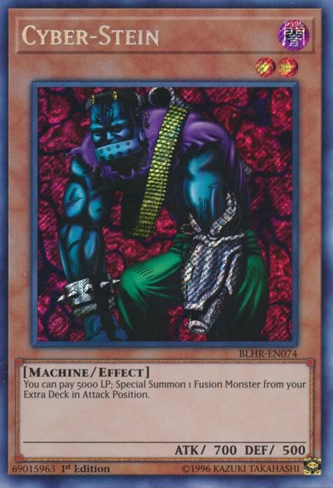 Cyber-Stein BLHR-EN074 card from Battles of Legend: Hero's Revenge