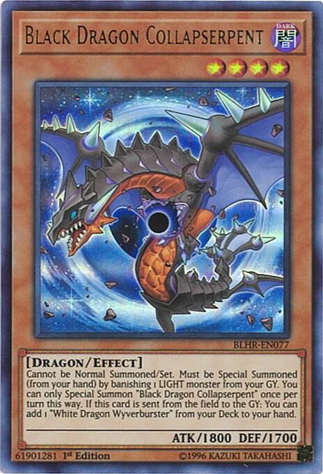 Black Dragon Collapserpent BLHR-EN077 card from Battles of Legend: Hero's Revenge