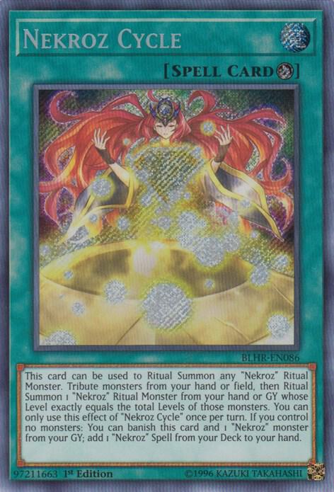 Nekroz Cycle BLHR-EN086 card from Battles of Legend: Hero's Revenge