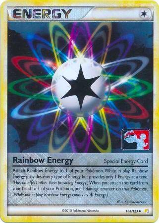 Rainbow Energy (League Promo) 104/123 card from League & Championship Cards