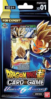 Expert Deck 1: Universe 6 Assailants card from Assault of the Saiyans