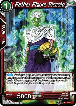 Father Figure Piccolo BT7-012 card from Assault of the Saiyans