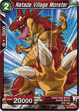 Natade Village Monster BT7-018 card from Assault of the Saiyans