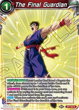 The Final Guardian BT7-024 card from Assault of the Saiyans