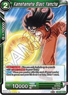 Kamehameha Blast Yamcha BT7-062 card from Assault of the Saiyans