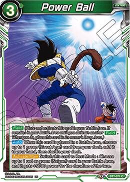 Power Ball BT7-071 card from Assault of the Saiyans