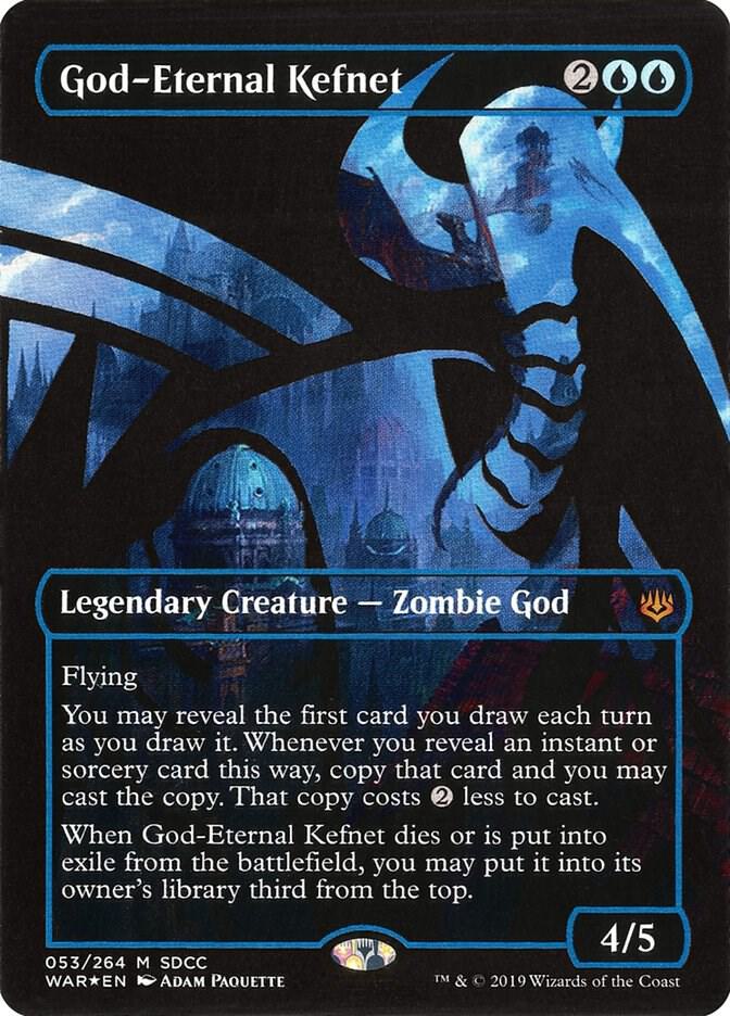God-Eternal Kefnet (SDCC 2019 Exclusive) 53 card from Media Promos