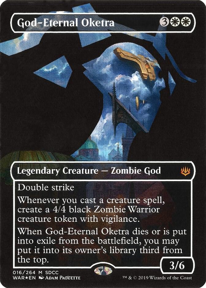 God-Eternal Oketra (SDCC 2019 Exclusive) 16 card from Media Promos