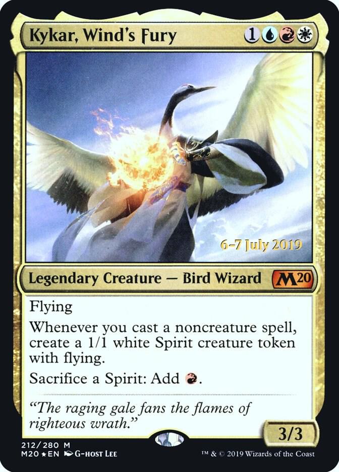 Kykar, Wind's Fury 212 card from Prerelease Cards