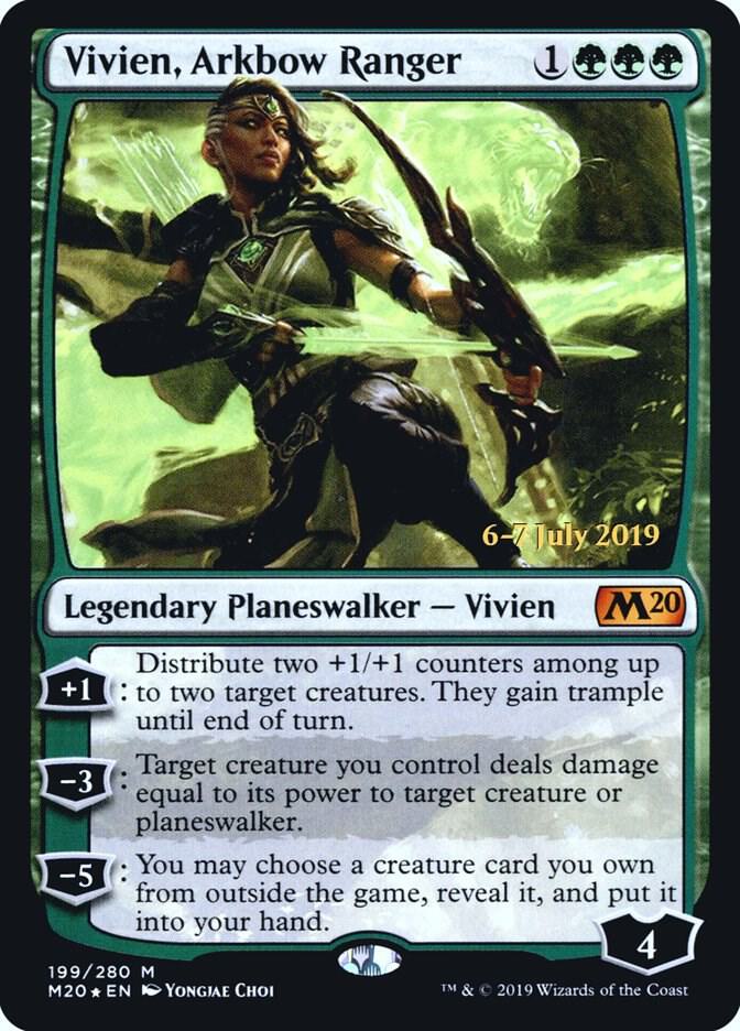 Vivien, Arkbow Ranger 199 card from Prerelease Cards