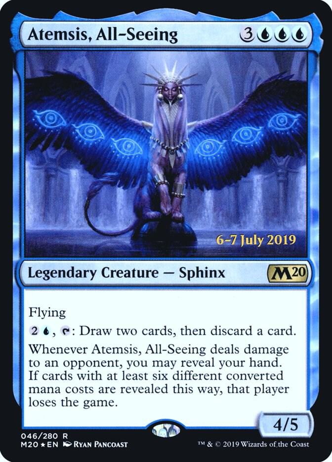 Atemsis, All-Seeing 46 card from Prerelease Cards