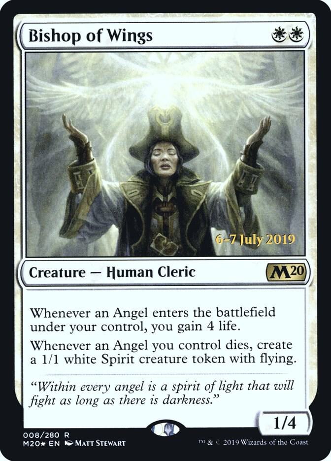 Bishop of Wings 8 card from Prerelease Cards