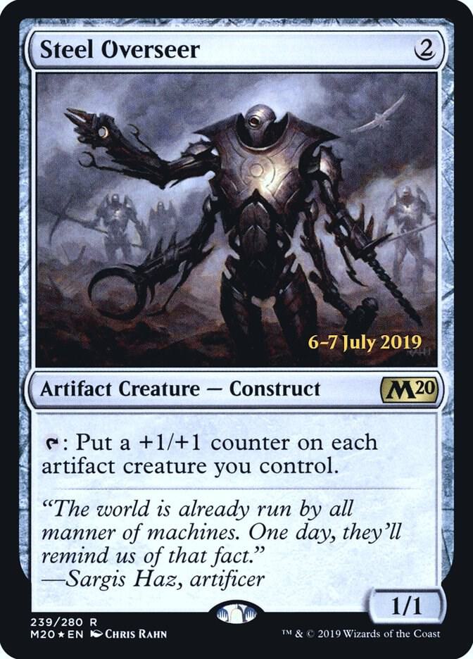 Steel Overseer 239 card from Prerelease Cards