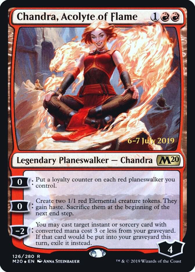 Chandra, Acolyte of Flame 126 card from Prerelease Cards