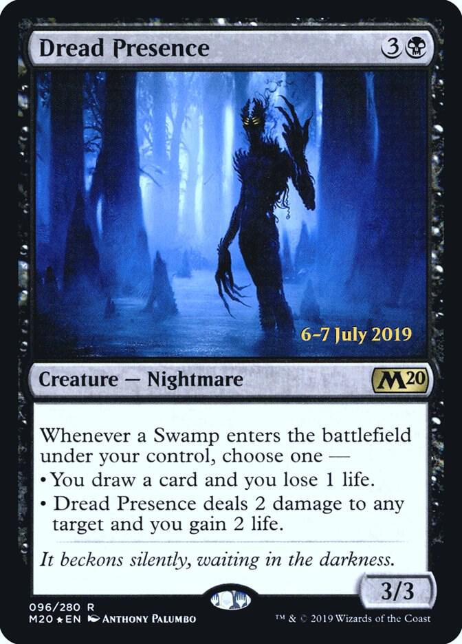 Dread Presence 96 card from Prerelease Cards