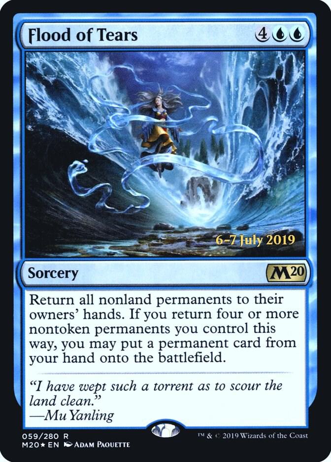 Flood of Tears 59 card from Prerelease Cards