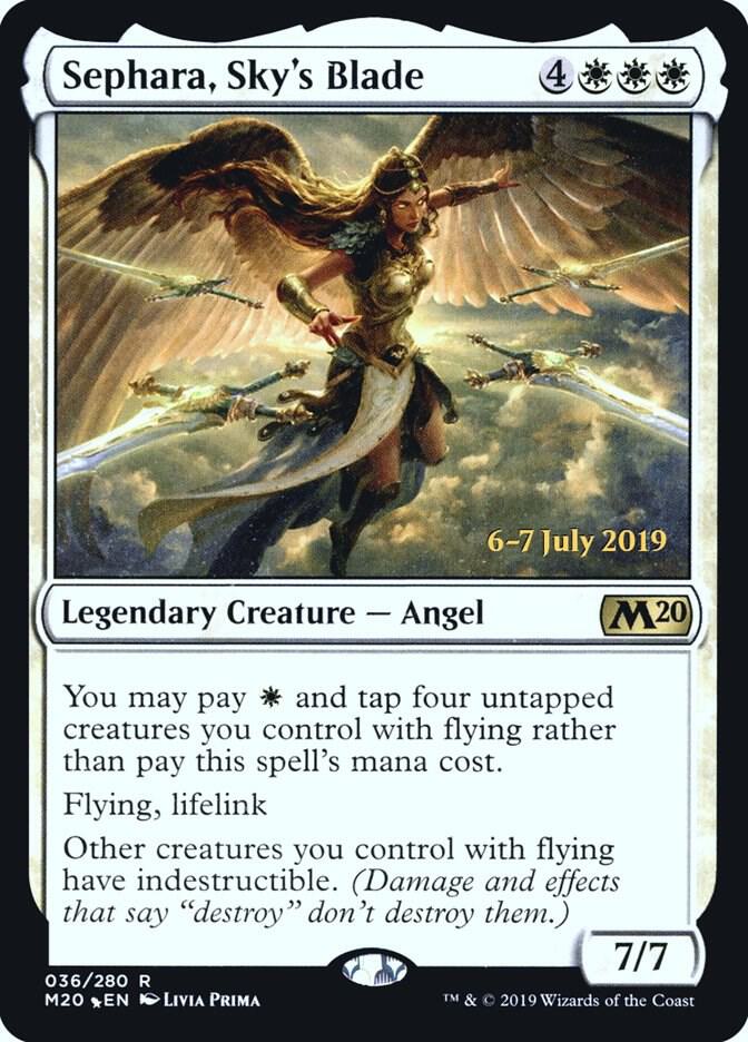 Sephara, Sky's Blade 36 card from Prerelease Cards