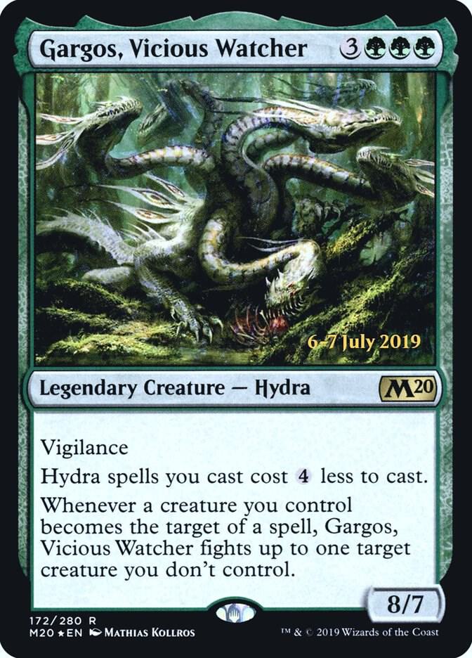 Gargos, Vicious Watcher 172 card from Prerelease Cards