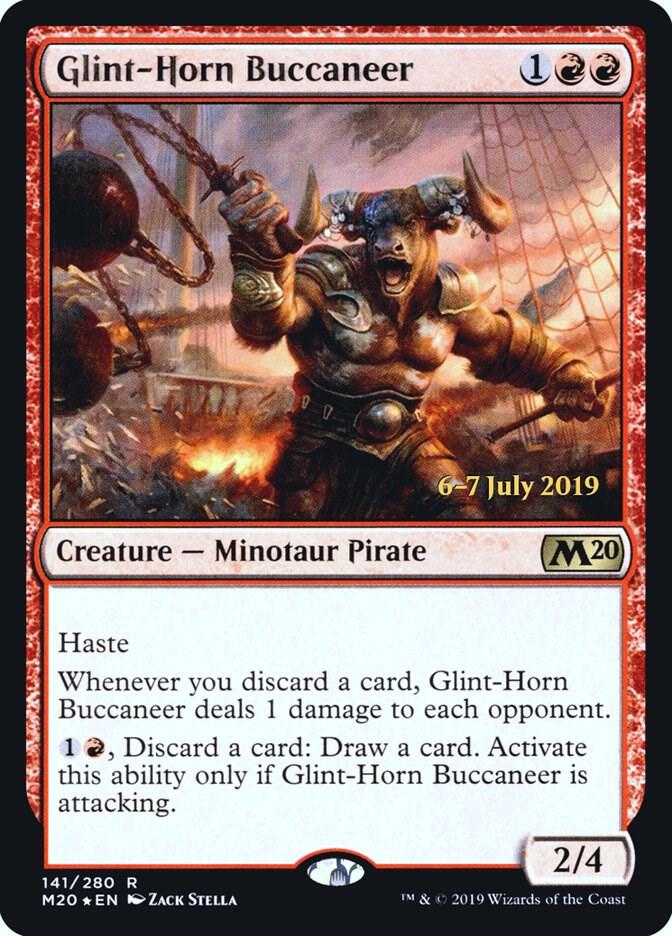 Glint-Horn Buccaneer 141 card from Prerelease Cards