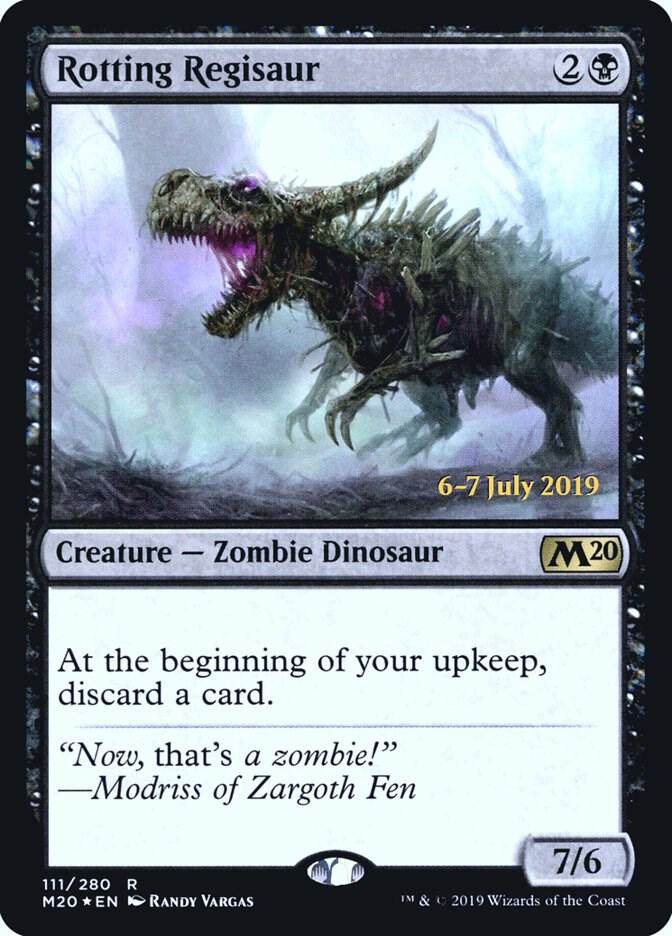 Rotting Regisaur 111 card from Prerelease Cards