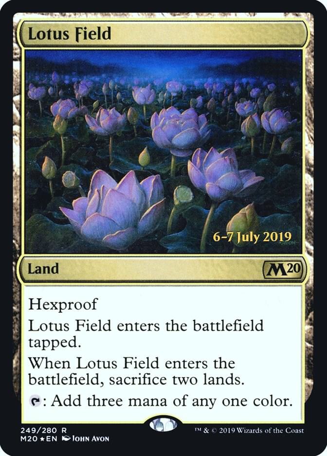 Lotus Field 249 card from Prerelease Cards