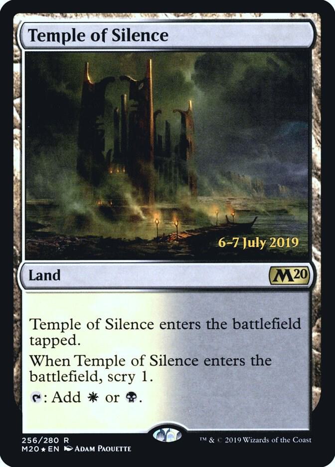 Temple of Silence (M20) 256 card from Prerelease Cards