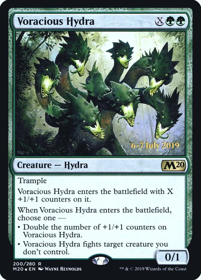 Voracious Hydra 200 card from Prerelease Cards