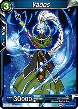 Vados BT7-038 card from Assault of the Saiyans