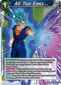 All Too Easy... BT7-048 card from Assault of the Saiyans