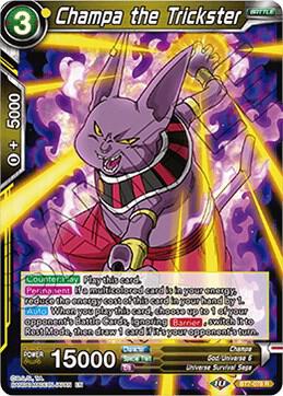 Champa the Trickster BT7-078 card from Assault of the Saiyans