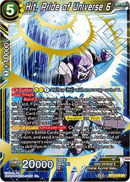 Hit, Pride of Universe 6 BT7-079 card from Assault of the Saiyans